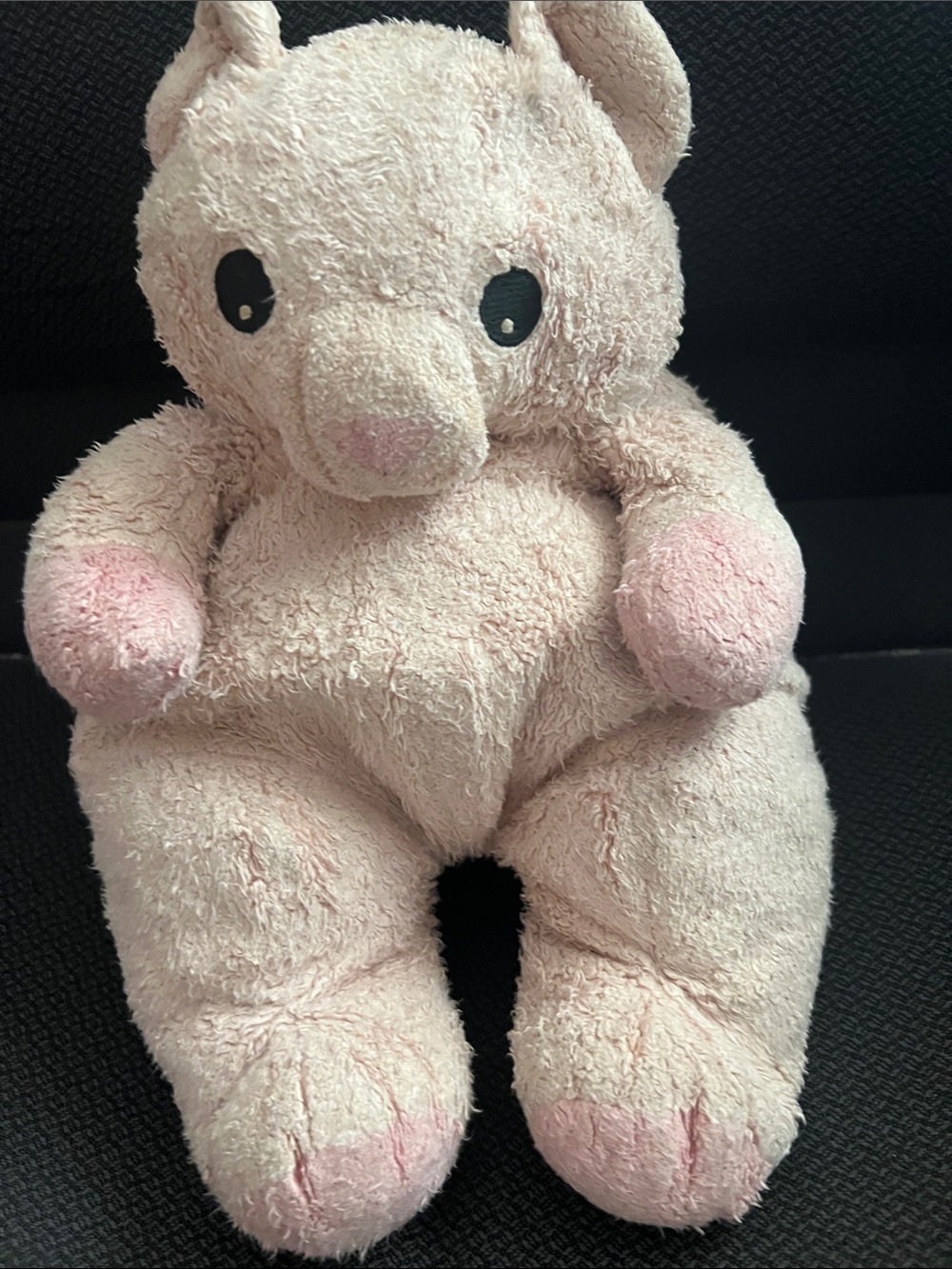 Ty Pink Teddy Bear Plush Stuffed Animal